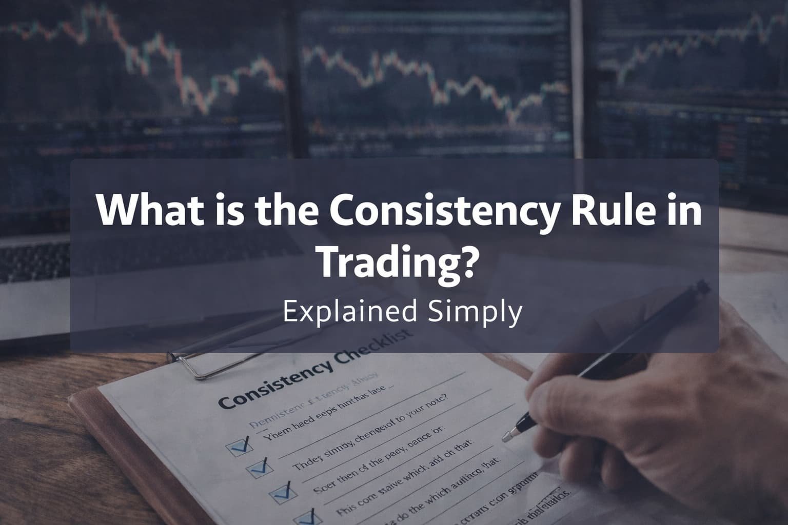 What is the consistency rule in trading