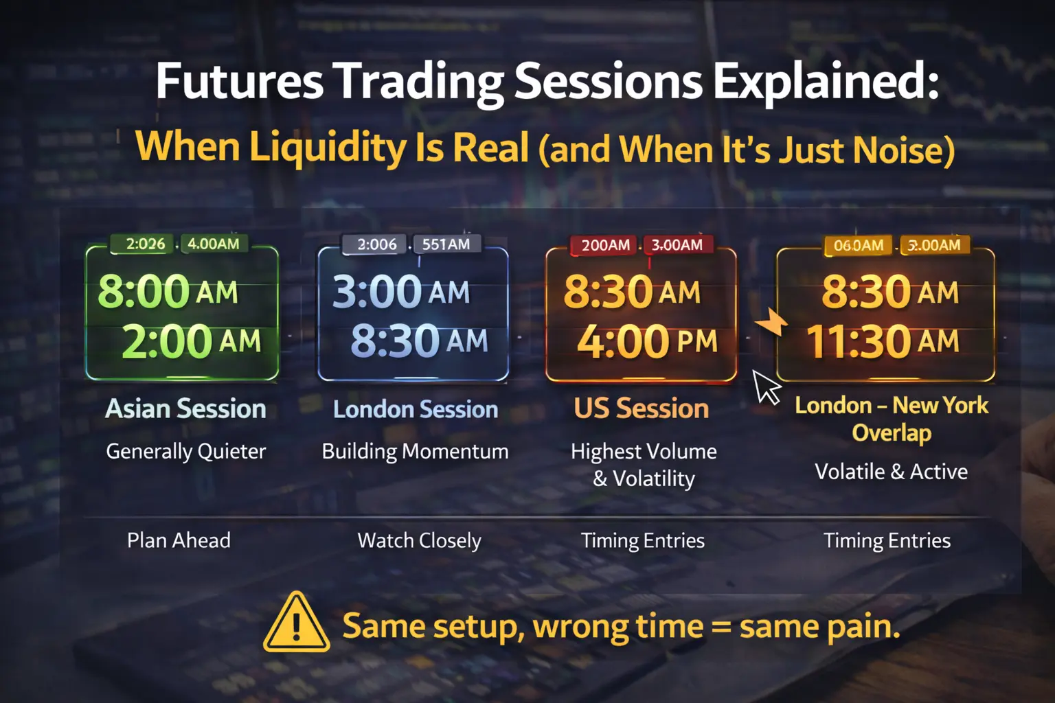 Futures Trading Sessions